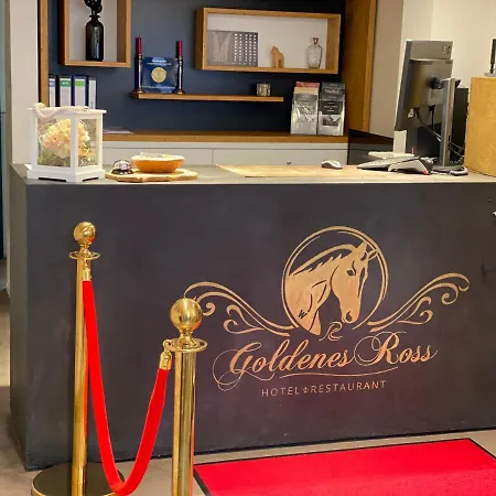 Отель Restaurant Goldenes Ross Gollheim