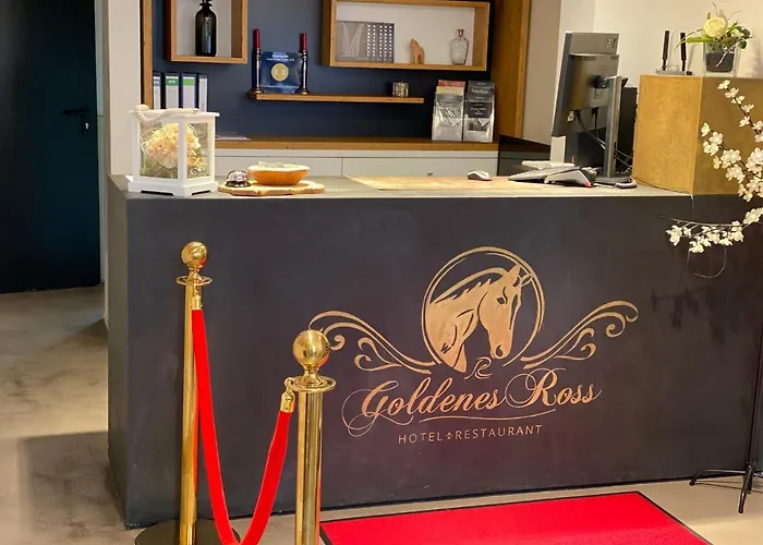 ホテル Restaurant Goldenes Ross Göllheim